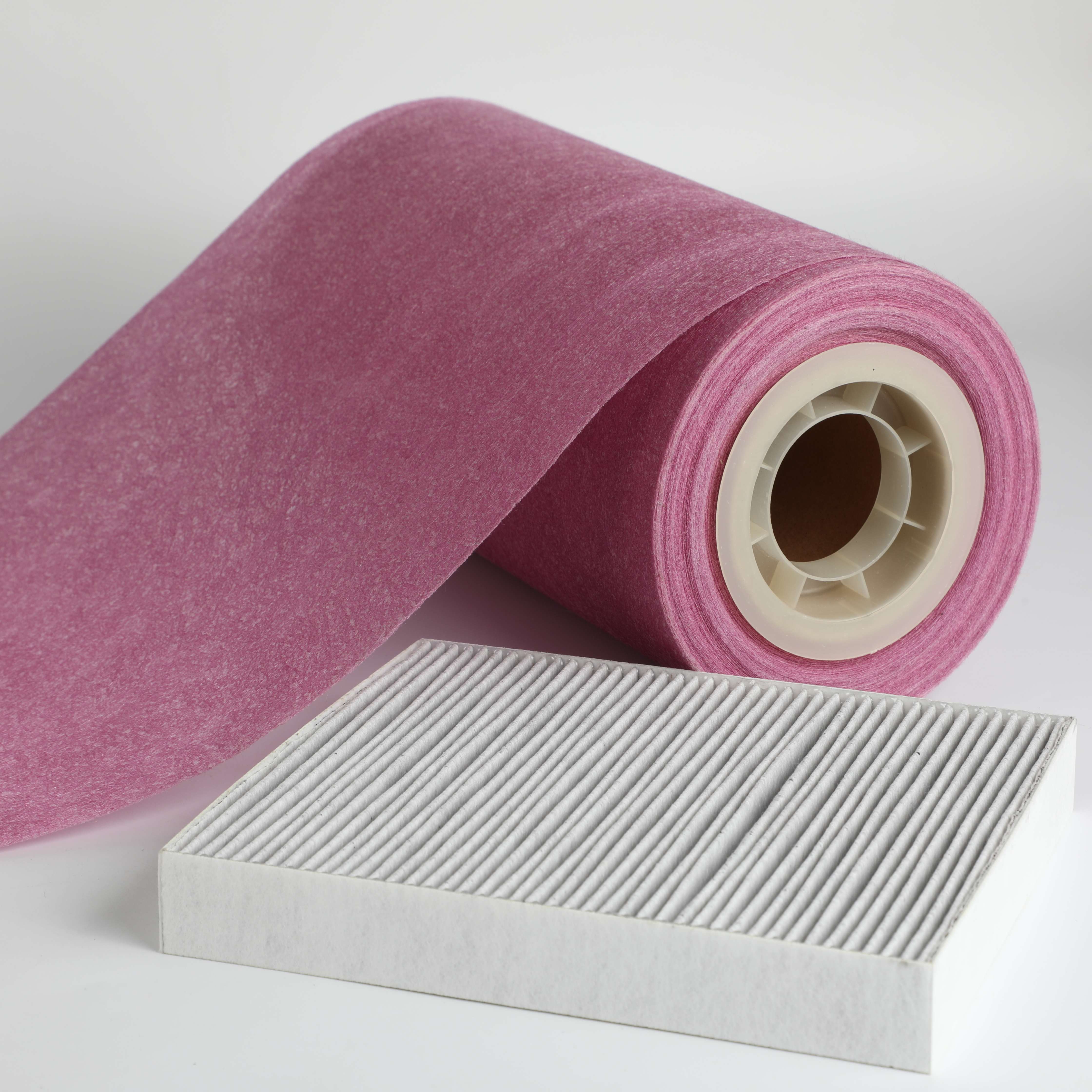 polyester spunbond nonwoven fabric,polyester spunbond nonwoven,air filter media.JPG