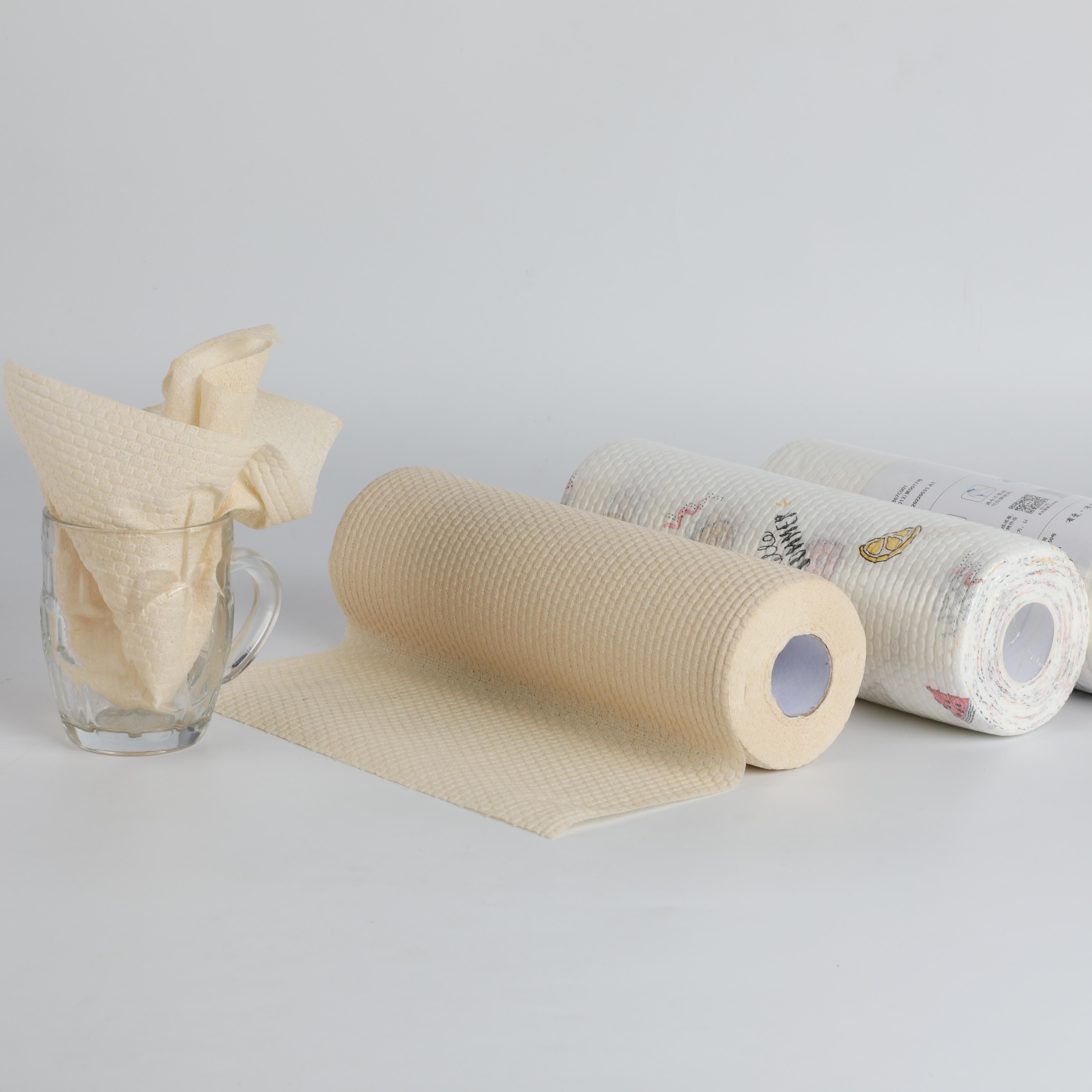 chemical bonded non woven,printed non woven cleaning cloth, nonwoven household wipe.JPG
