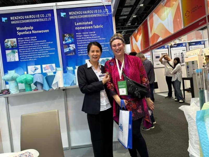 Econ Participates in Arab Health 2025 , Boosts Medical Nonwoven Exchanges (2).jpg
