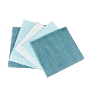 Reinforced Wood Pulp Spunlace Nonwoven Wiping Cloth